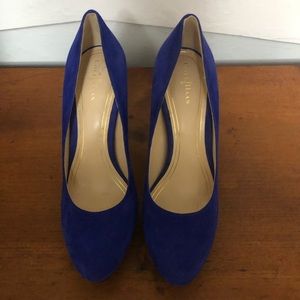 Coke Haan Nike Air Blue Chelsea Pumps